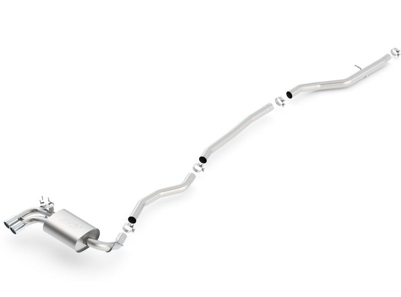 Borla 12-15 BMW 328i Sedan 2.0L AT/MT RWD Dual Left Rear Exit Catback Exhaust - My Store