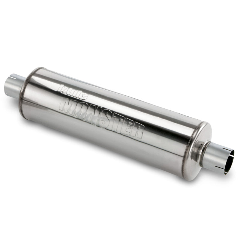 Banks Power Chevy / Dodge / Nissan & Toyota Muffler - 3in X 3in S/S - Mammoth Racing -