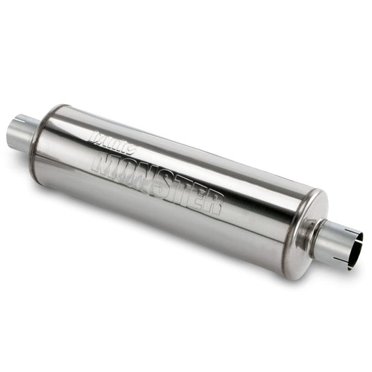 Banks Power Chevy / Dodge / Nissan & Toyota Muffler - 3in X 3in S/S - Mammoth Racing -