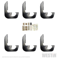 Westin 2004-2010 Dodge/Chrysler Durango Running Board Mount Kit - Black - Mammoth Racing -