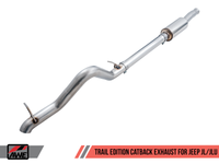 AWE Tuning 2018+ Jeep Wrangler JL/JLU 3.6L Trail Edition Cat-Back Exhaust - Mammoth Racing -