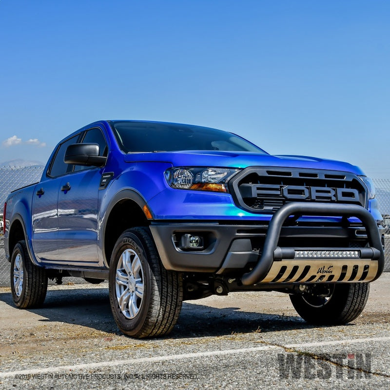 Westin 19-22 Ford Ranger Ultimate LED Bull Bar - Tex. Blk - Mammoth Racing -