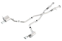 Borla 2015 Jeep Grand Cherokee SRT8 ATAK Dual Round Rolled Exit Catback Exhaust - My Store