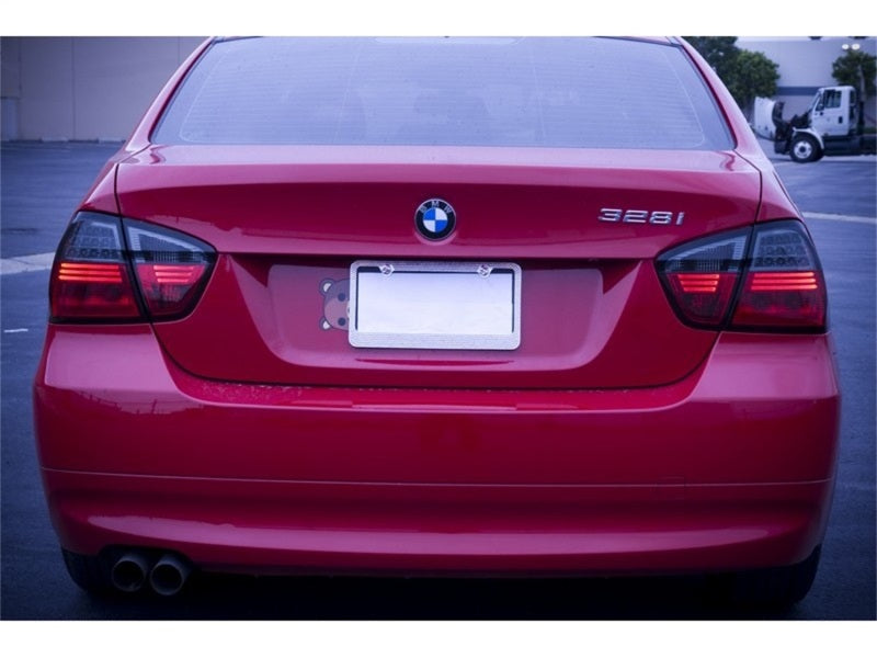 Spyder BMW E90 3-Series 06-08 4Dr LED Tail Lights Red Smoke ALT-YD-BE9006-LED-RS - Mammoth Racing -