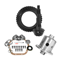 Yukon 10.5in Ford 3.73 Rear Ring & Pinion Install Kit 35 Spline Positraction - My Store
