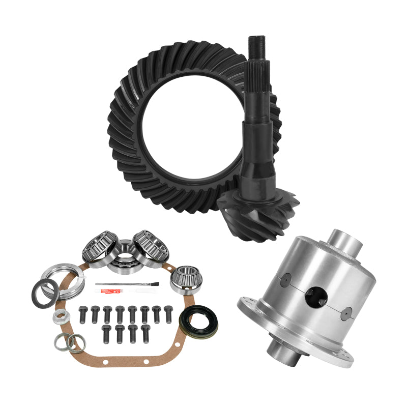 Yukon 10.5in Ford 4.11 Rear Ring & Pinion Install Kit 35 Spline Positraction - My Store
