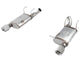 aFe MACHForce XP Exhaust 11-14 Ford Mustang GT V8-5.0L 3in. SS Axle-Back w/Polished Tips - Mammoth Racing -