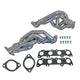 BBK 11-14 Mustang GT Shorty Tuned Length Exhaust Headers - 1-5/8 Silver Ceramic - Mammoth Racing -