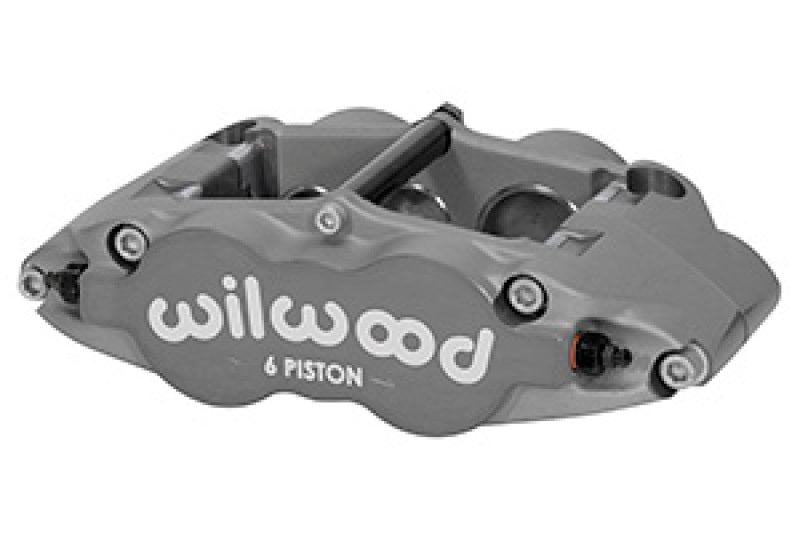 Wilwood Caliper-Forged Narrow Superlite 6r-l/h 1.75/1.25in/1.25in Pistons 1.25in Rotor - Anodized - Mammoth Racing -