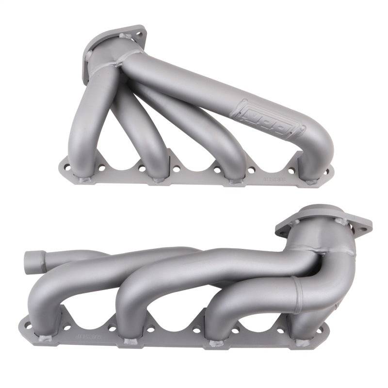 BBK 87-95 Ford F150 Truck 5.8 351 Shorty Unequal Length Exhaust Headers - 1-5/8 Titanium Ceramic - Mammoth Racing -