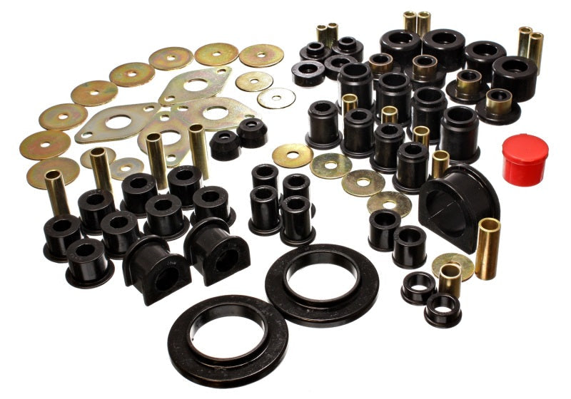 Energy Suspension 01-04 Toyota Tacoma Black Hyper-Flex Master Bushing Set - Mammoth Racing -