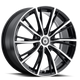 Konig Impression 18x8 5x120 Et35 Gloss Black w/ Machined Face - Mammoth Racing -