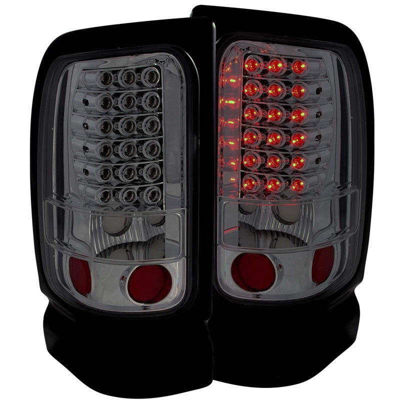 ANZO 1994-2001 Dodge Ram LED Taillights Smoke - Mammoth Racing -