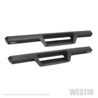 Westin 18-20 Jeep Wrangler JL 2DR HDX Drop Nerf Step Bars - Textured Black - Mammoth Racing -