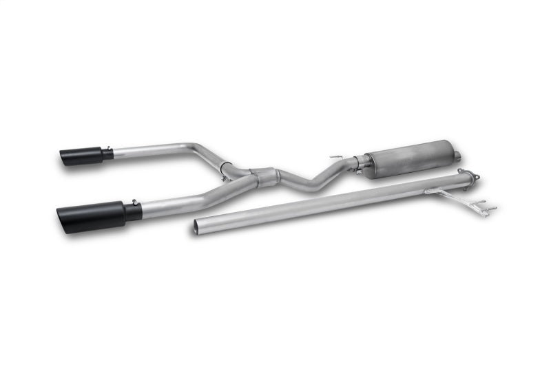 Gibson 17-20 Honda Ridgeline 3.5l Black Elite Dual Split Cat-Back Exhaust - Stainless - Mammoth Racing -