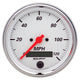 Autometer Arctic White 3 3/8in 0-120 MPH Electronic Speedometer w/ LCD ODO Gauge - My Store