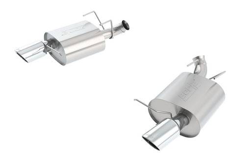 Borla 13-14 Mustang GT/Boss 302 5.0L V8 RWD Single Split Rr Exit Touring Exhaust (rear section only) - Mammoth Racing -