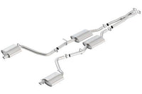 Borla 2015 Dodge Challenger 3.6L V6 S-TYPE Catback Exhaust No Tips Factory Valance - Mammoth Racing -