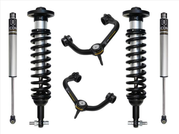 Icon 2021+ Ford F150 4WD 0-2.75in Stage 2 Suspension System - w/ Tubular UCA - Mammoth Racing -