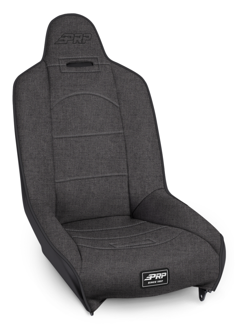 PRP Roadster High Back Suspension Seat - All Grey - Mammoth Racing -