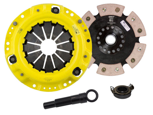 ACT 1991 Toyota Corolla HD/Race Rigid 6 Pad Clutch Kit - Mammoth Racing -