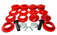 Energy Suspension 18+ Jeep Wrangler JL Red Rock-Flex 2in Adjustable Coil Spacer Set - Mammoth Racing -