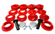 Energy Suspension 18+ Jeep Wrangler JL Red Rock-Flex 2in Adjustable Coil Spacer Set - Mammoth Racing -