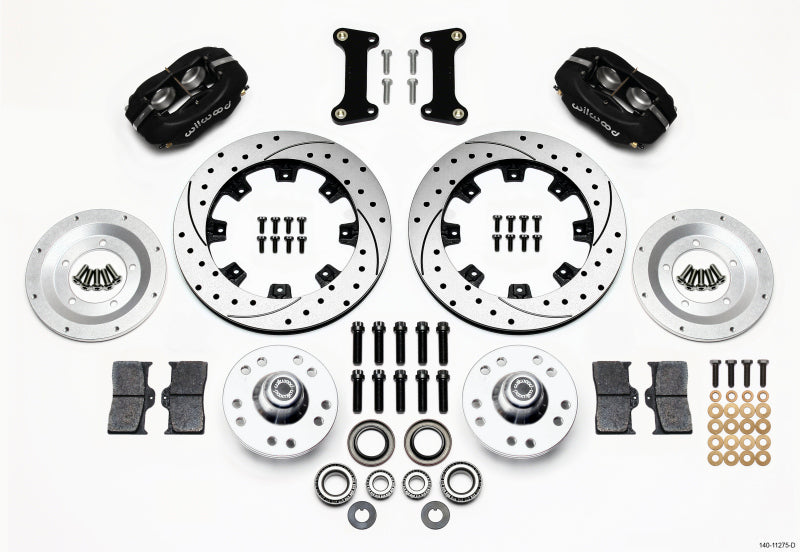 Wilwood Forged Dynalite Front Kit 12.19in Drilled 82-92 Camaro//Firebird - Mammoth Racing -