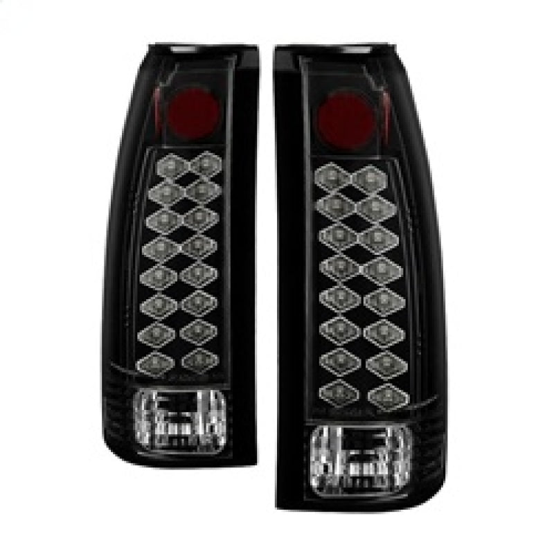 Spyder Chevy C/K Series 1500 88-98/Blazer 92-94 LED Tail Lights Blk ALT-YD-CCK88-LED-BK - Mammoth Racing -