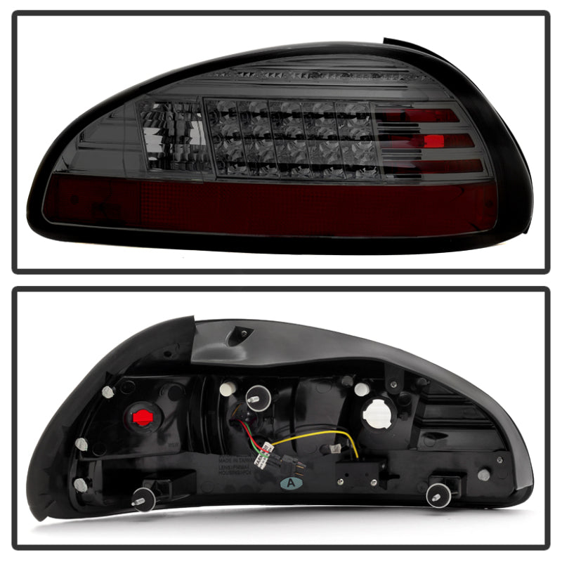 Spyder Pontiac Grand Prix 97-03 LED Tail Lights Smoke ALT-YD-PGP97-LED-SM - Mammoth Racing -