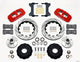 Wilwood Aero6 Front Hub Kit 14.00 Drilled-Red Chevy C-10 60-87 CPP Drop Spindle - My Store