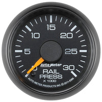 Autometer Factory Match 52.4mm Digital Stepper Motor 0-30,000 PSI Diesel Fuel Rail Pressure Gauge - My Store