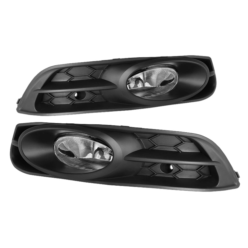 Spyder Honda Civic 2012-2013 2Dr/Coupe OEM Fog Light W/Switch- Clear FL-HC2012-2D-C - Mammoth Racing -