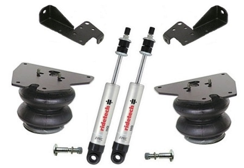 Ridetech 63-72 Chevy C10 Front CoolRide Kit with HQ Series Shocks for use with StrongArms - Mammoth Racing -