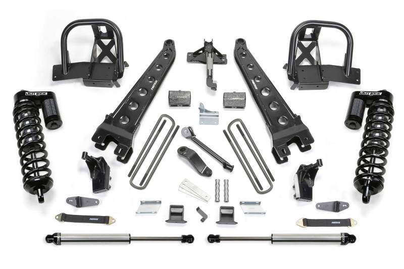 Fabtech 08-10 Ford F450/550 4WD 6in Rad Arm Sys w/Dlss 4.0 C/o& Rr Dlss - Mammoth Racing -