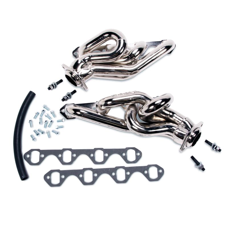 BBK 86-93 Mustang 5.0 Shorty Tuned Length Exhaust Headers - 1-5/8 Titanium Ceramic - Mammoth Racing -