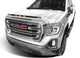 AVS 19-22 GMC Sierra Aeroskin Low Profile Hood Shield w/ Lights - White Frost Tricoat - Mammoth Racing -