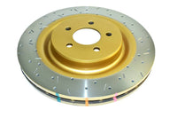 DBA 14-19 Chevrolet Corvette (C7) Z51 Front Crossdrilled 4000 XS Series Rotor w/Black Hat - Mammoth Racing -