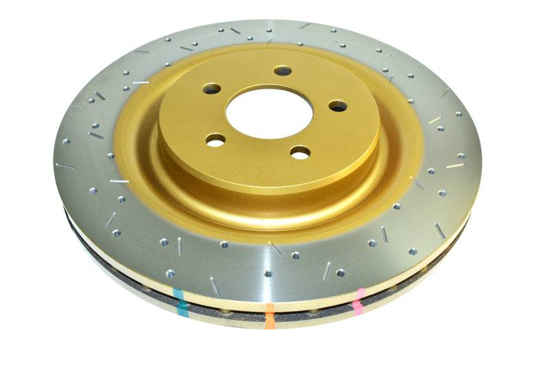 DBA 07-18 Jeep Wrangler (302mm Front Rotor) Front 4000 Series Drilled & Slotted Rotor - Mammoth Racing -