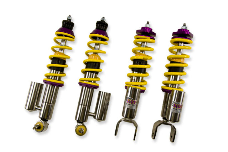KW Coilover Kit V3 Chevrolet Corvette (C6) Z06+ZR1; w/o electronic shock control - Mammoth Racing -