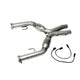 BBK 05-10 Mustang 4.6 Short Mid X Pipe With Catalytic Converters 2-3/4 For BBK Long Tube Headers - My Store