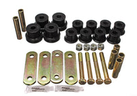 Energy Suspension 67-81 Chevrolet Camaro Black Heavy Duty Shackle Set (Includes Hardware) - Mammoth Racing -