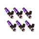 Injector Dynamics 2600-xds Injectors - 60mm Length - 14mm Top - Denso Lower Cushion (Set of 6) - Mammoth Racing -