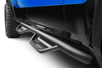N-Fab Podium LG 19-20 Dodge RAM 1500 Crew Cab - Cab Length - Tex. Black - 3in - Mammoth Racing -