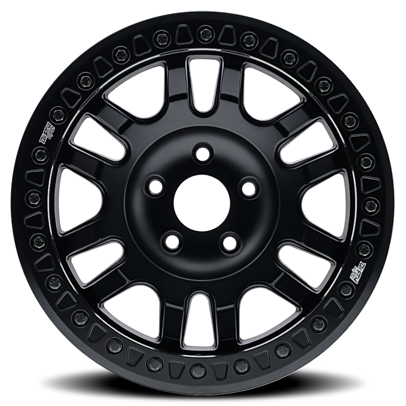 Dirty Life 9314 Canyon Race 17x9 / BLANK BP / -12mm Offset / 71.5mm Hub Matte Black Wheel - Mammoth Racing -