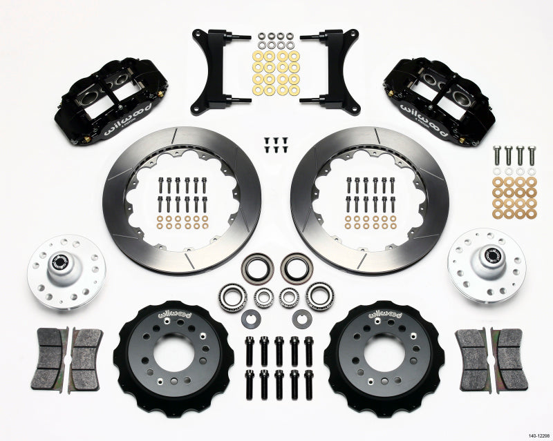 Wilwood Narrow Superlite 6R Front Hub Kit 12.88in 79-87 GM G Body - Mammoth Racing -