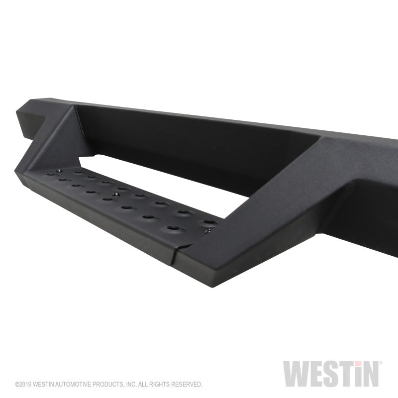 Westin 19-20 Chevrolet Silverado / GMC Sierra 1500 HDX Drop Nerf Step Bars - Textured Black - Mammoth Racing -