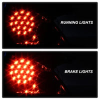 Spyder Nissan 350Z 03-05 LED Tail Lights Smoke ALT-YD-N350Z02-LED-SM - Mammoth Racing -