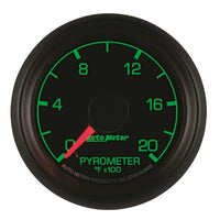 Autometer Factory Match Ford 52.4mm Full Sweep Electronic 0-2000 Deg F EGT/Pyrometer Gauge - My Store