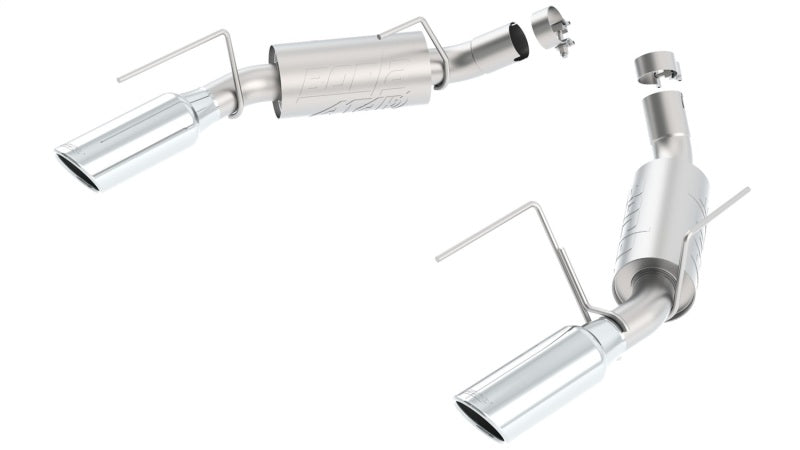Borla 05-09 Mustang GT/Bullitt 4.6L 8cyl Aggressive ATAK Exhaust (rear section only) - My Store